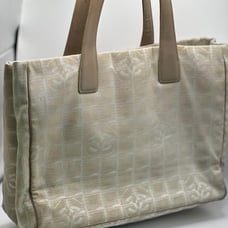 Authentic Chanel tan tote bag