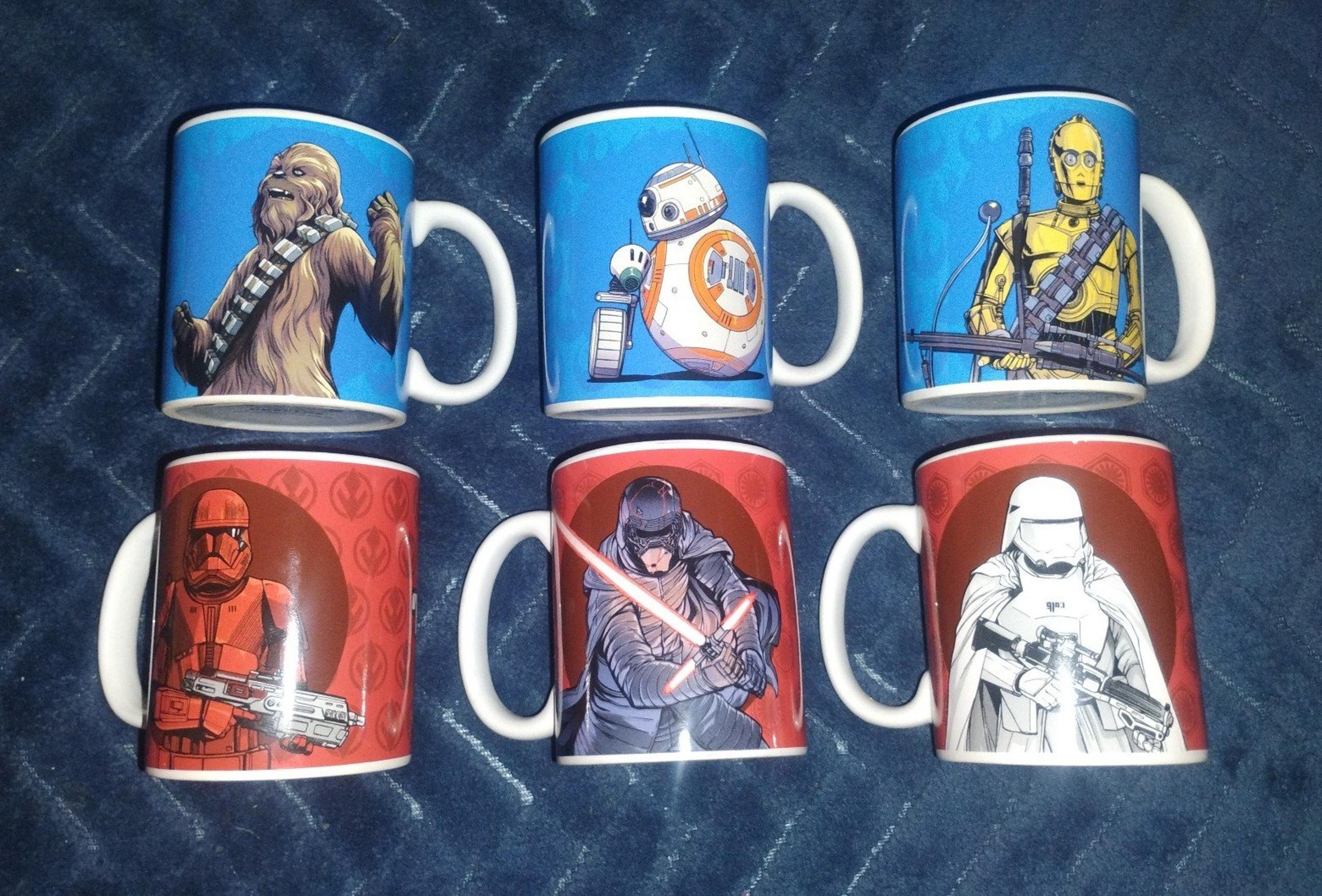 Star Wars Set of 6 Coffee Mugs
