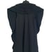 ANGORA CASHMERE Alice + Olivia Long Sweater Cardigan Sz M BLACK Ruffles Luxury