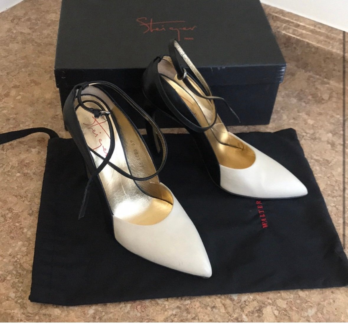 Walter Steiger swirly heels