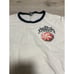 The White Stripes Bowling Ball Ringer Shirt Mens Size M White Black Rare