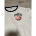The White Stripes Bowling Ball Ringer Shirt Mens Size M White Black Rare