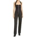 FRAME Zip Front Halter Jumpsuit size small