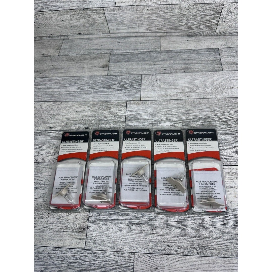 Streamlight 78914 Ultrastinger Xenon Replacement Bulb x5 Hunting EMT Police