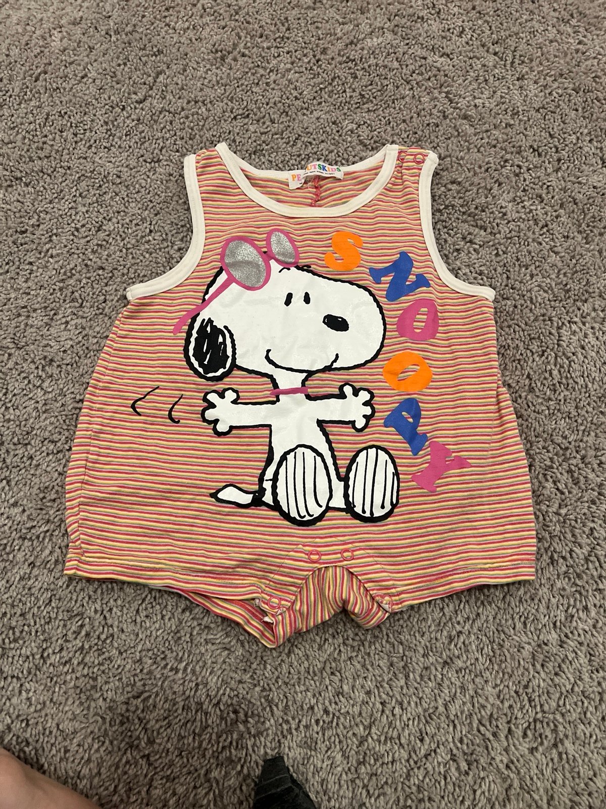 Snoopy romper