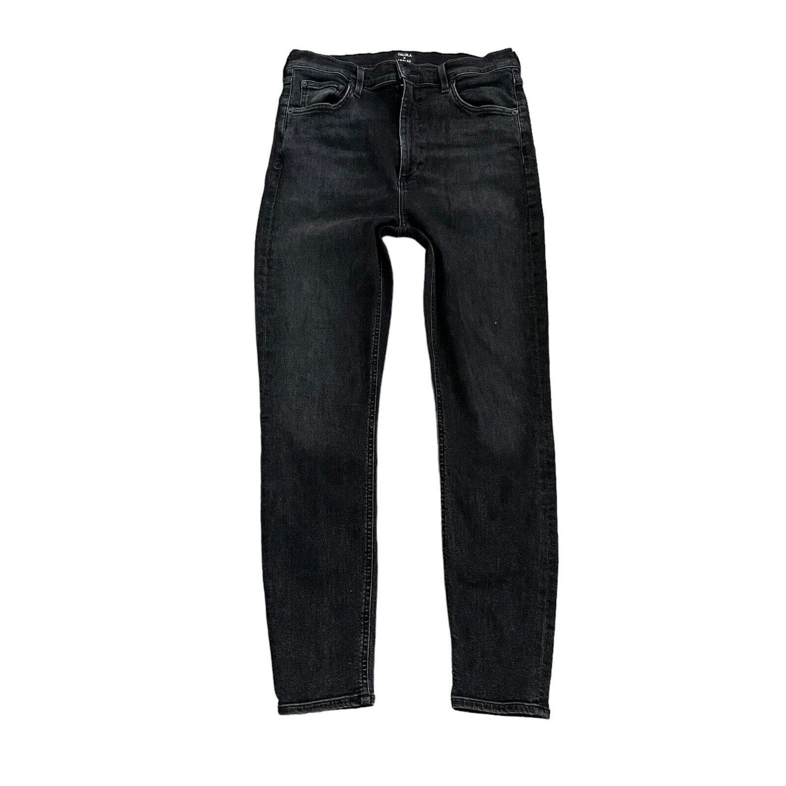 Agolde x Talula High Rise Taper Jeans in Faded Black Wash Aritzia Size 32