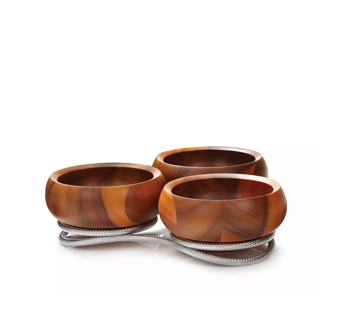 Nambé Braid Collection Condiment Server