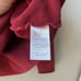 Frank & Eileen Patrick Triple Fleece Cranberry Red V-Neck Popover Sweatshirt M