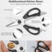 15 Pieces Stainless Steel Knife Block Set with Ergonomic Handle L4 Knife set
