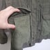 Lucky Brand | Eyelet Back Utility Jacket Army Green Pockets and Drawstring Waist