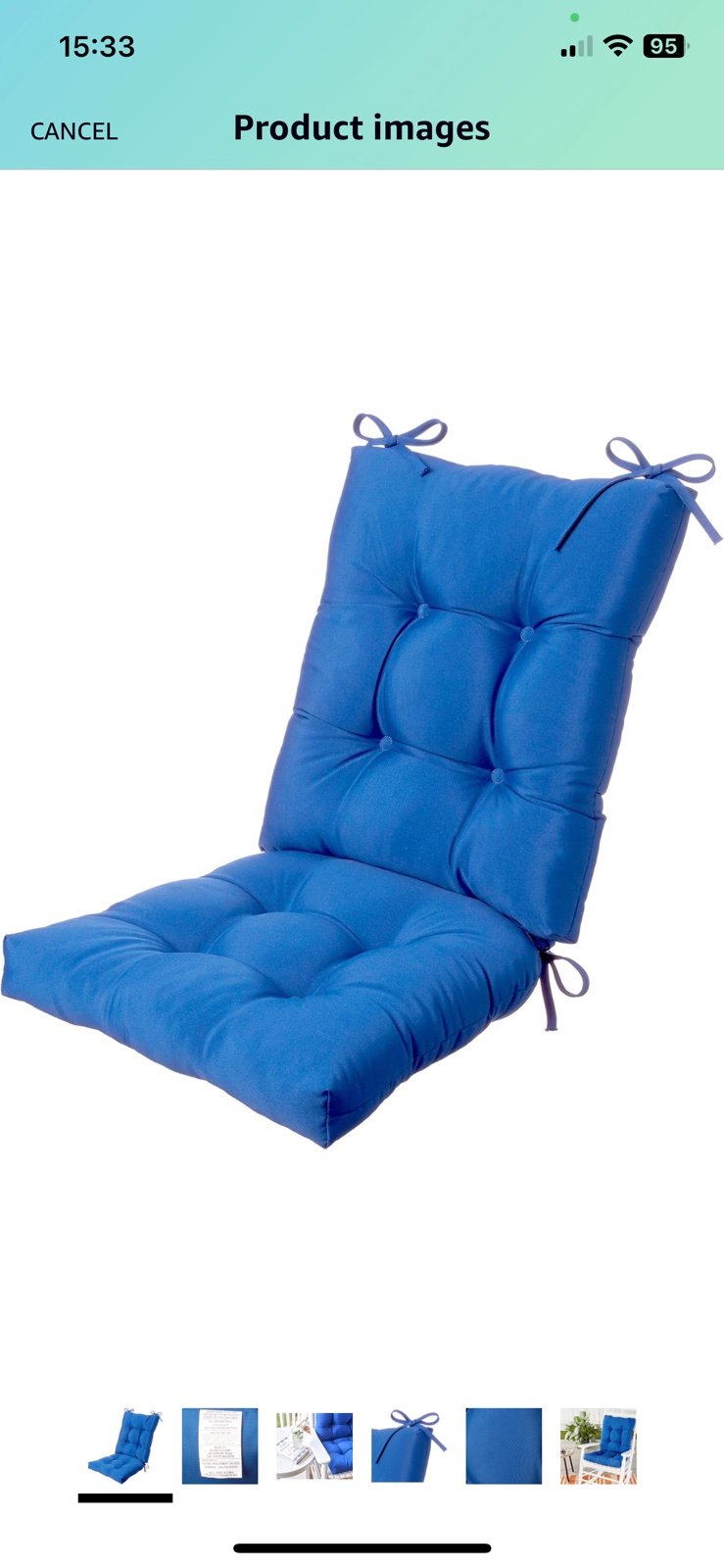 Blasswalk Solarium Cushion