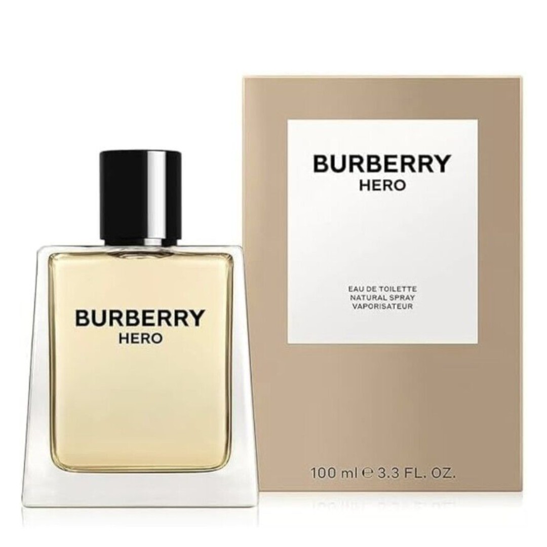 Burberry Hero Men's Eau de Toilette Spray - 3.3oz Authentic Long Lasting