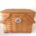 Longaberger Large Picnic Basket 1998