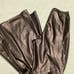 Ladies Black Bell Button Fake Leather Vamp USA Made Medium High Rise Pants