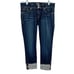 Hudson Ginny Crop Straight with Rivet Cuff Stretch Jeans Women’s 29