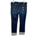 Hudson Ginny Crop Straight with Rivet Cuff Stretch Jeans Women’s 29
