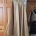 NWT NOS Vintage 1980s JBS LTD Gold tan mustard organza formal event skirt 6P