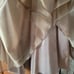 NWT NOS Vintage 1980s JBS LTD Gold tan mustard organza formal event skirt 6P