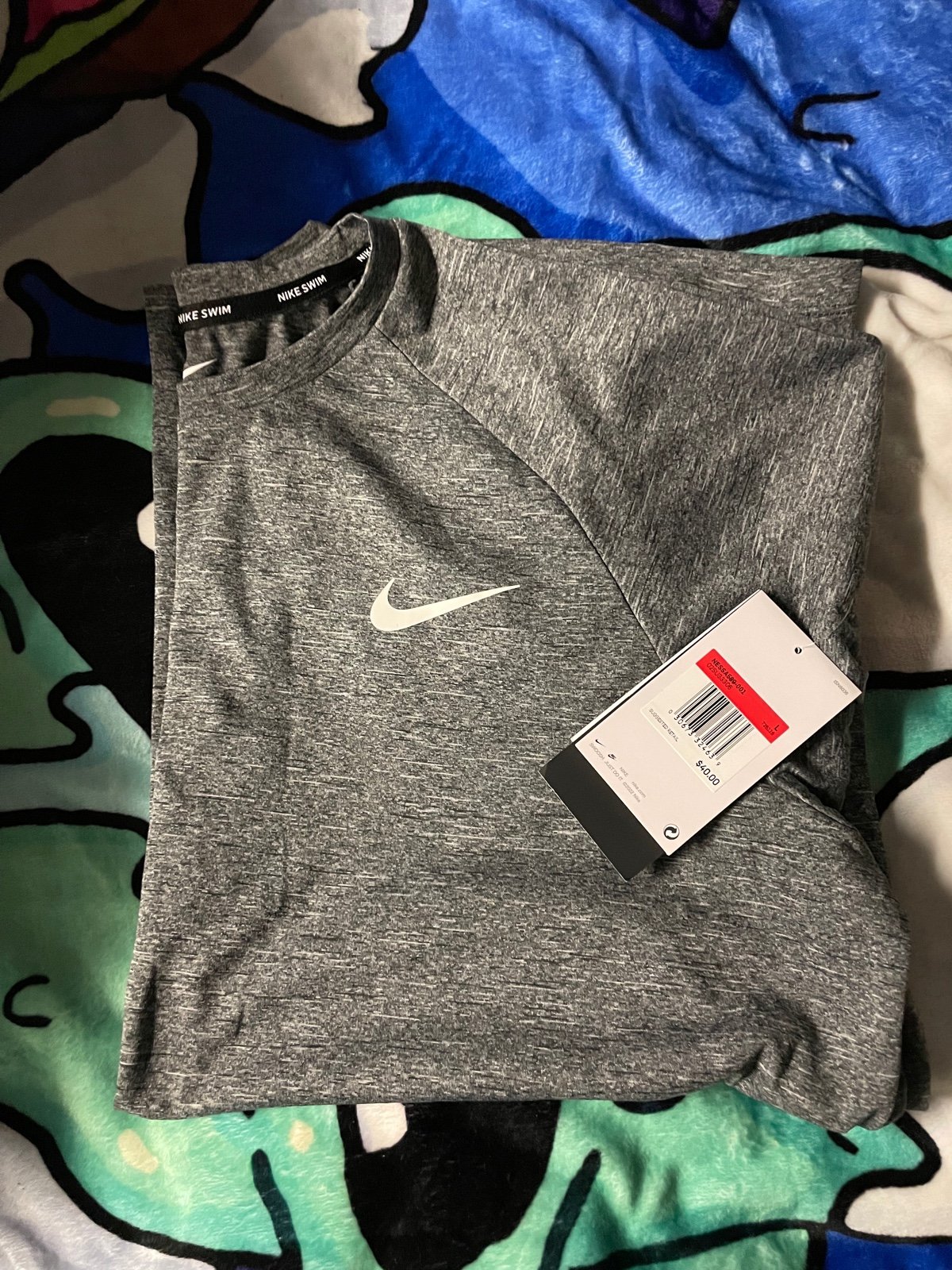 Nike swim shirt