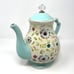 Pioneer Woman Kari Pattern Tea Pot Stoneware Acrylic Knob 2.7 Quarts Beautiful!