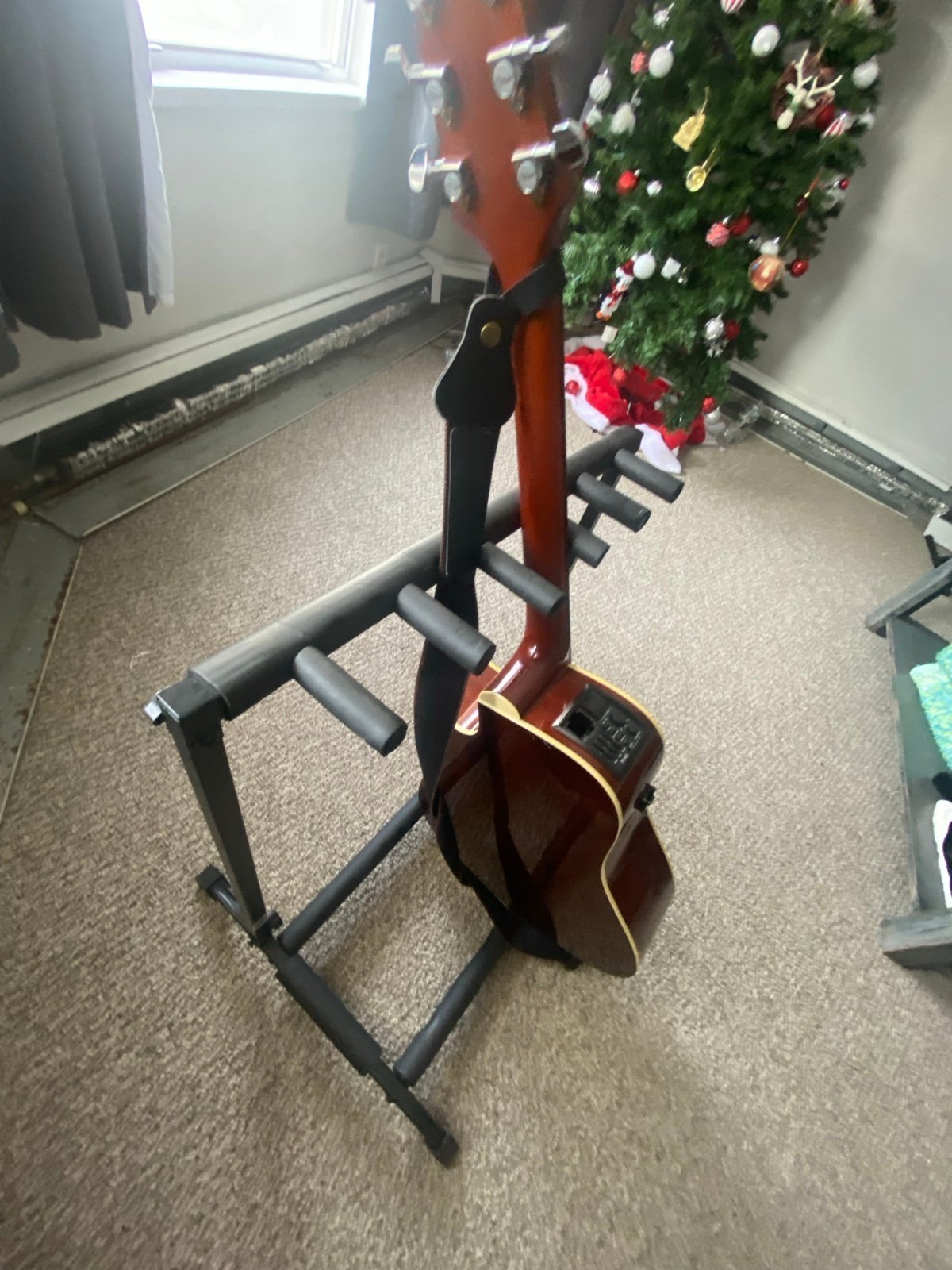 Collapsible Folding Guitar Rack for 5