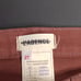 L'Agence Ruth Straight Leg Coated Denim Jeans in Dark Cinnamon size 27