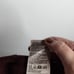 L'Agence Ruth Straight Leg Coated Denim Jeans in Dark Cinnamon size 27