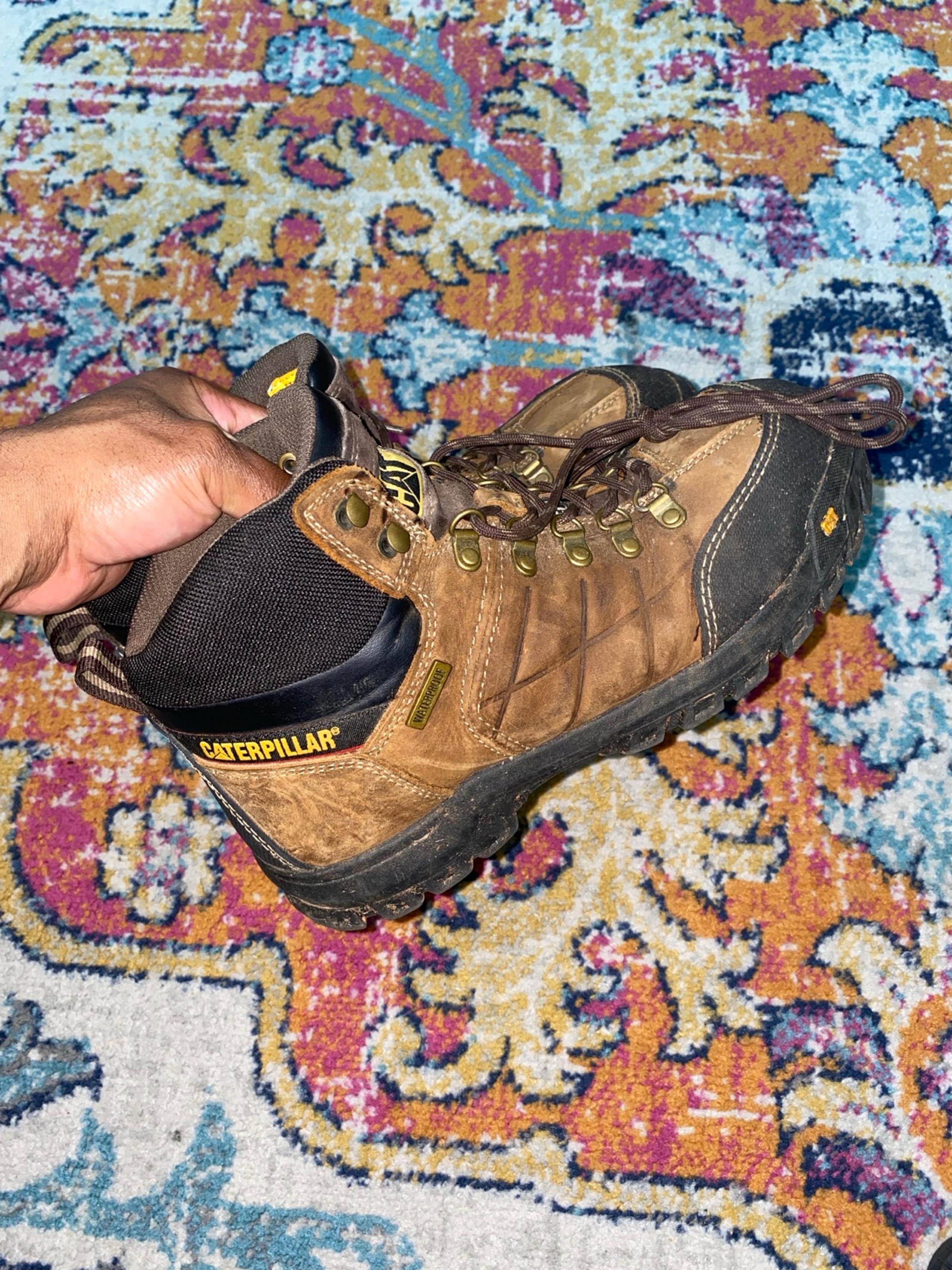 Caterpillar Tech Revive Steel Toe Boots Waterproof 9.5 Mens P90935