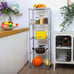 5-Wire Shelving Metal Storage Rack Adjustable Shelves, Standing Storage Shelf