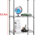 5-Wire Shelving Metal Storage Rack Adjustable Shelves, Standing Storage Shelf