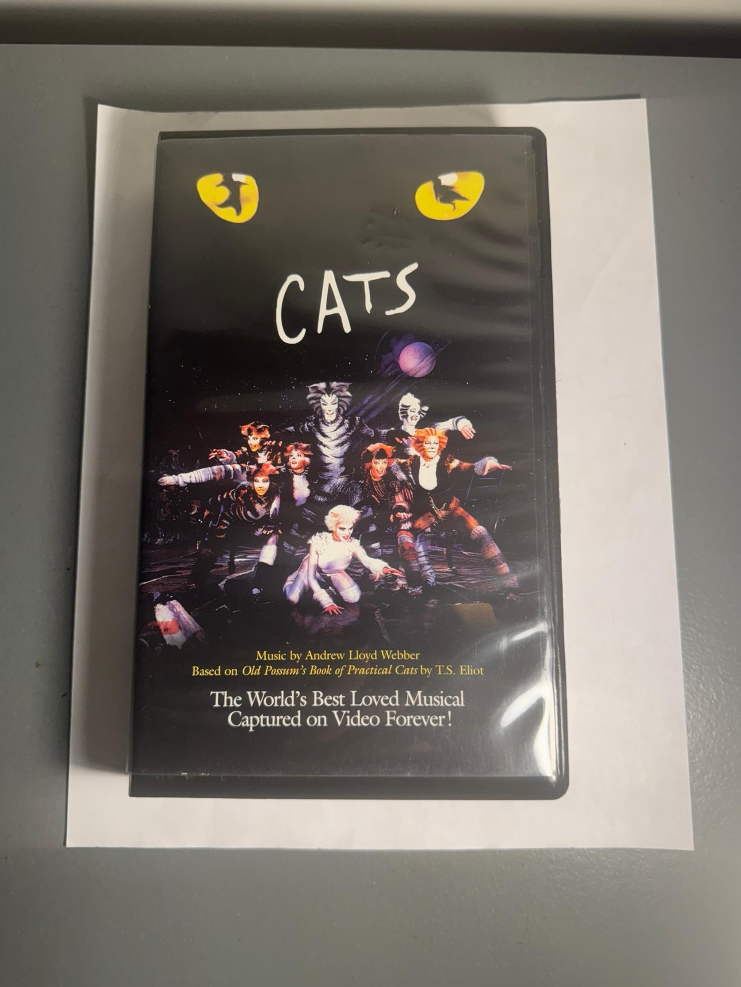 Cat VHS Tape