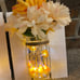 Homemade mason jar decor