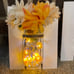 Homemade mason jar decor