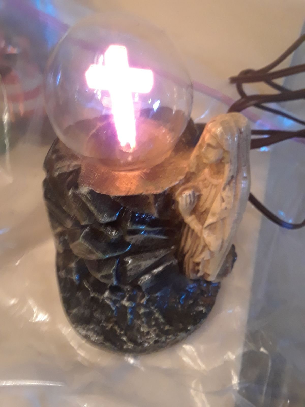 Rare Antique Aerolux Bulb and Decorative