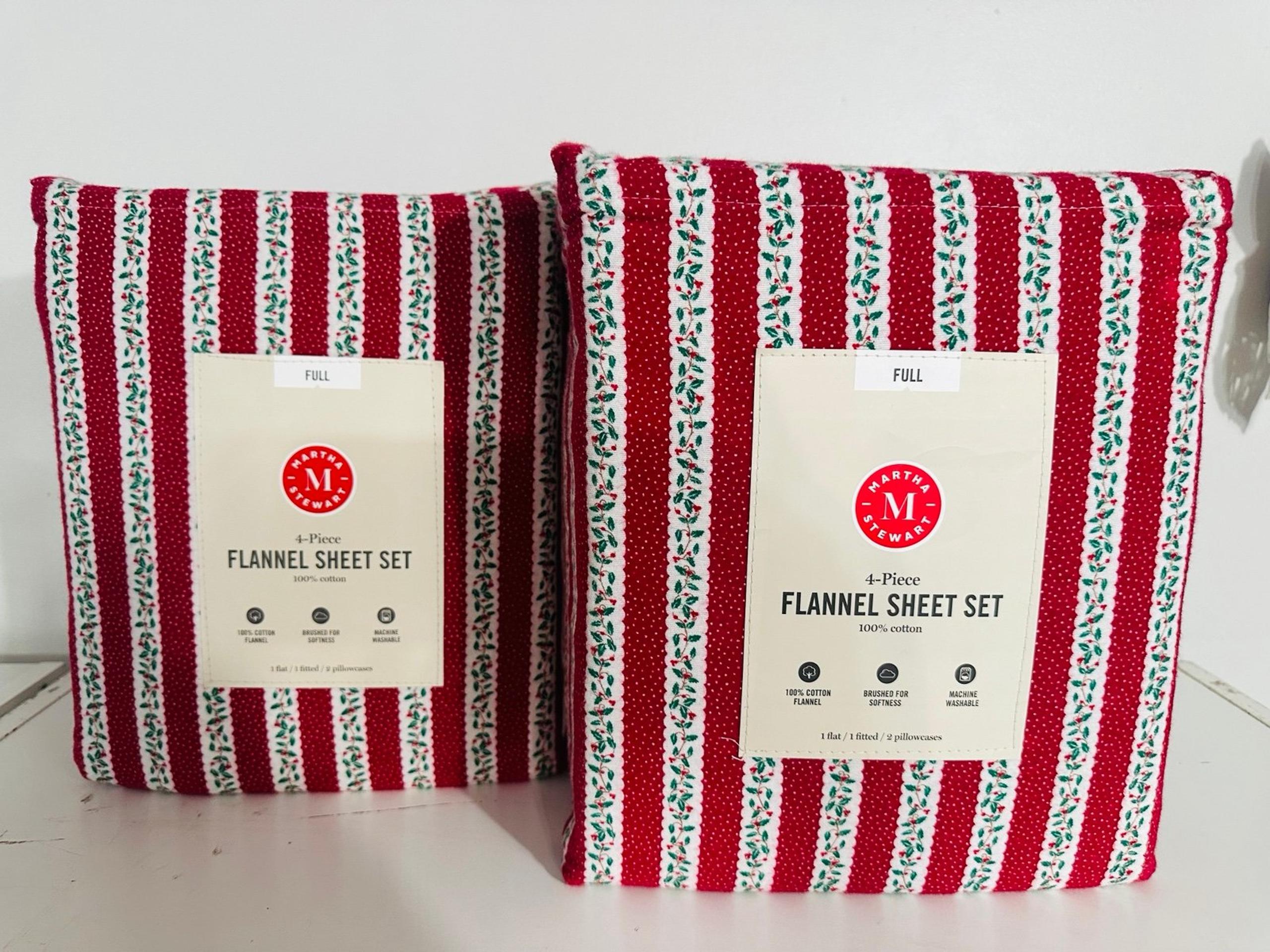 2 Martha Stewart bed sheet sets