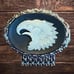 Eagle Head Cameo Silver Mesh Metal Cuff Links Vintage