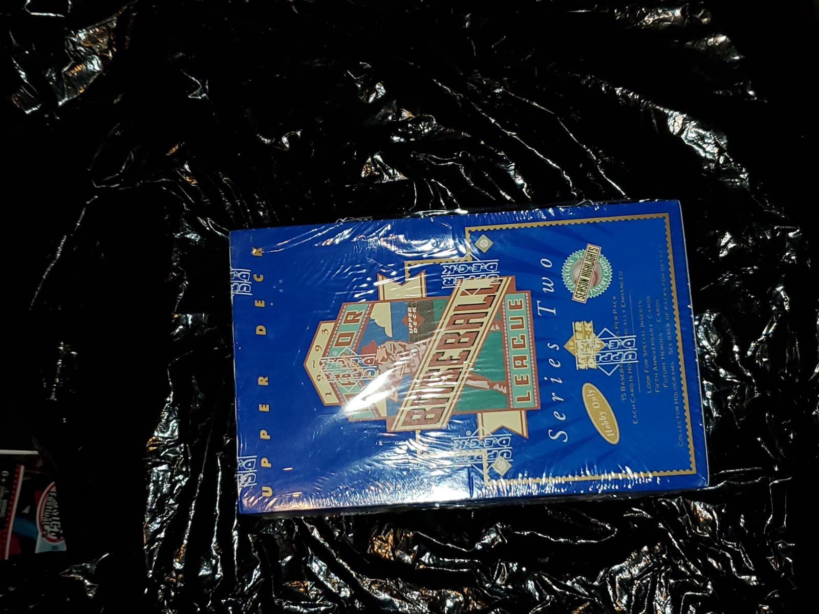 1993 upper deck baseball series 2 box