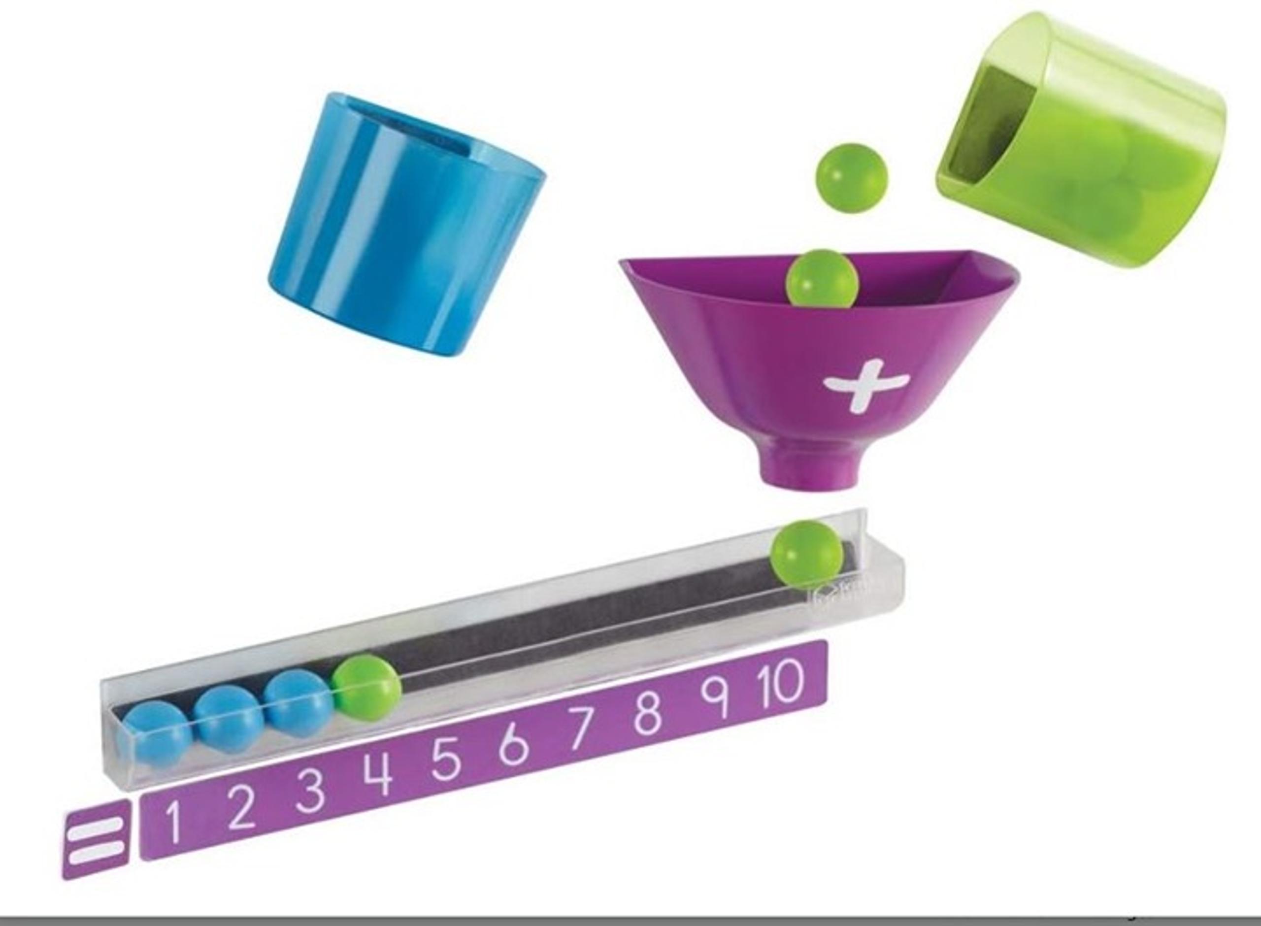 Learning Resources Magnetic Addition Machine, Math Games, Classroom Supplies, Ho