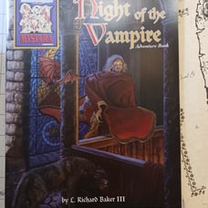 Mystara Night of the Vampire Complete Box Set Dungeons and Dragons with CD