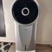 Newair Evaporative Air Cooler and Portable Cooling Fan in Silver with remote