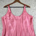 Whispers Slip Dress Y2K Pink Satin Babydoll Slipdress Nightgown Barbiecore