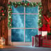 9 FT LED Christmas Garland with Pinecones Red Berries Bows Christmas Decor