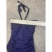 Lauren Ralph Lauren Bathing Suit Size 10 One Piece Ruching Gem Stones Pool Party