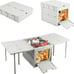 Multifunction Folding Plastic table Storage Box Container