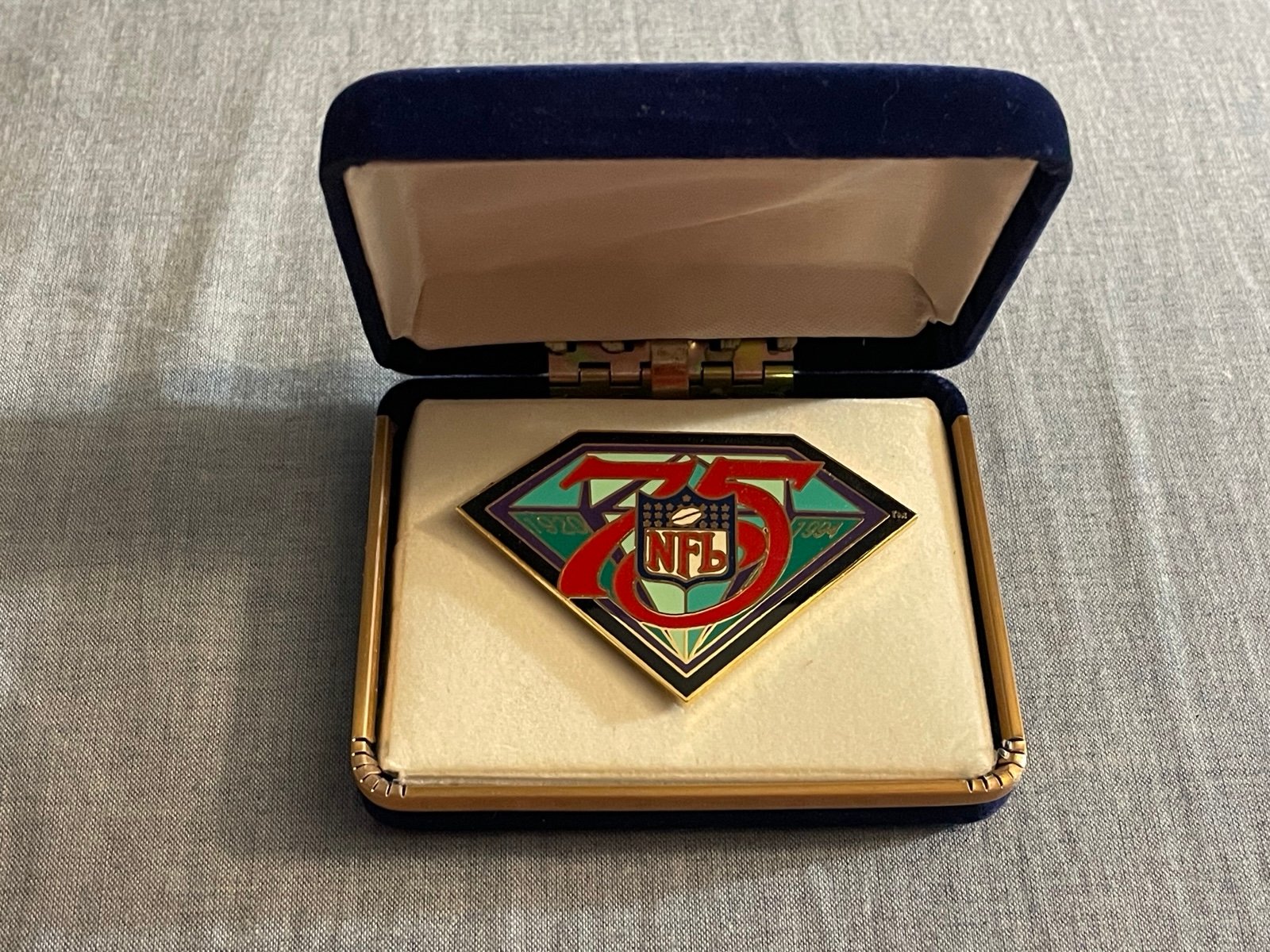 NFL 75th Anniversary Pin 1920-1994 (NFL, 1994)