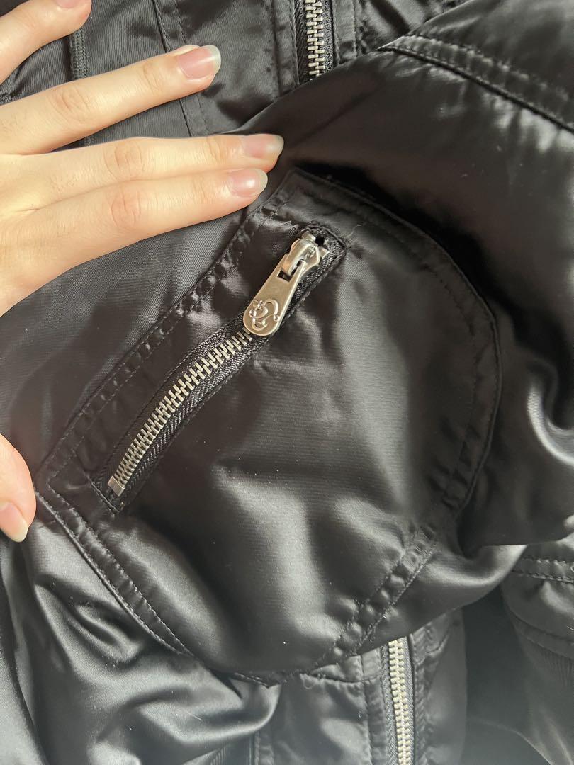 2025年秋冬新作 2WAY CROPPED Kreuz】 Rosen FUR MA-1 HOOD ジャケット・アウター