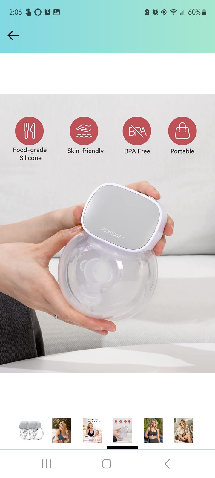 Momcozy S9 wearable breast pumps