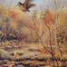 1989 Countrysport Signed & Numbered Terrill Knaack Alder Fork Woodock Print