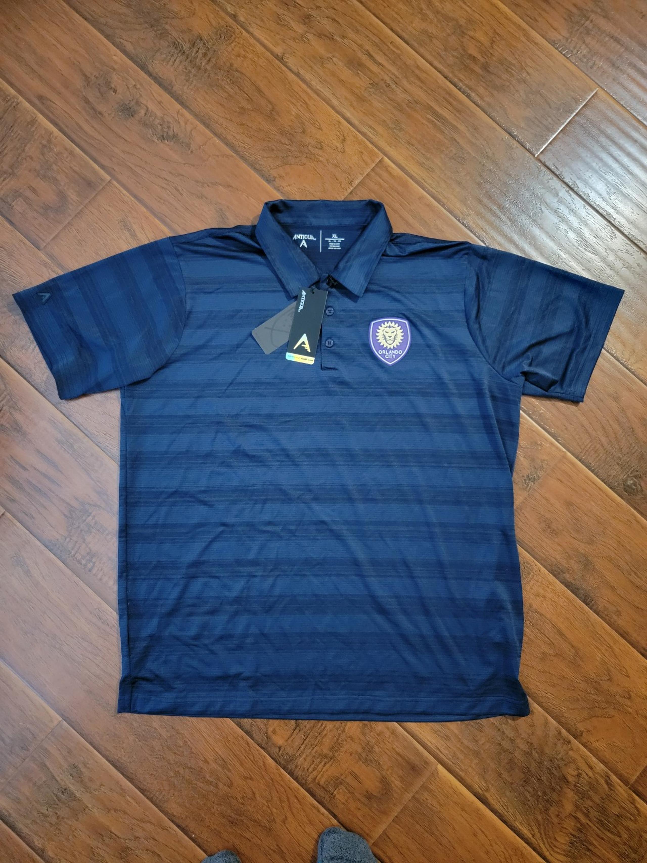 NWT Orlando City Lions Soccer Polo