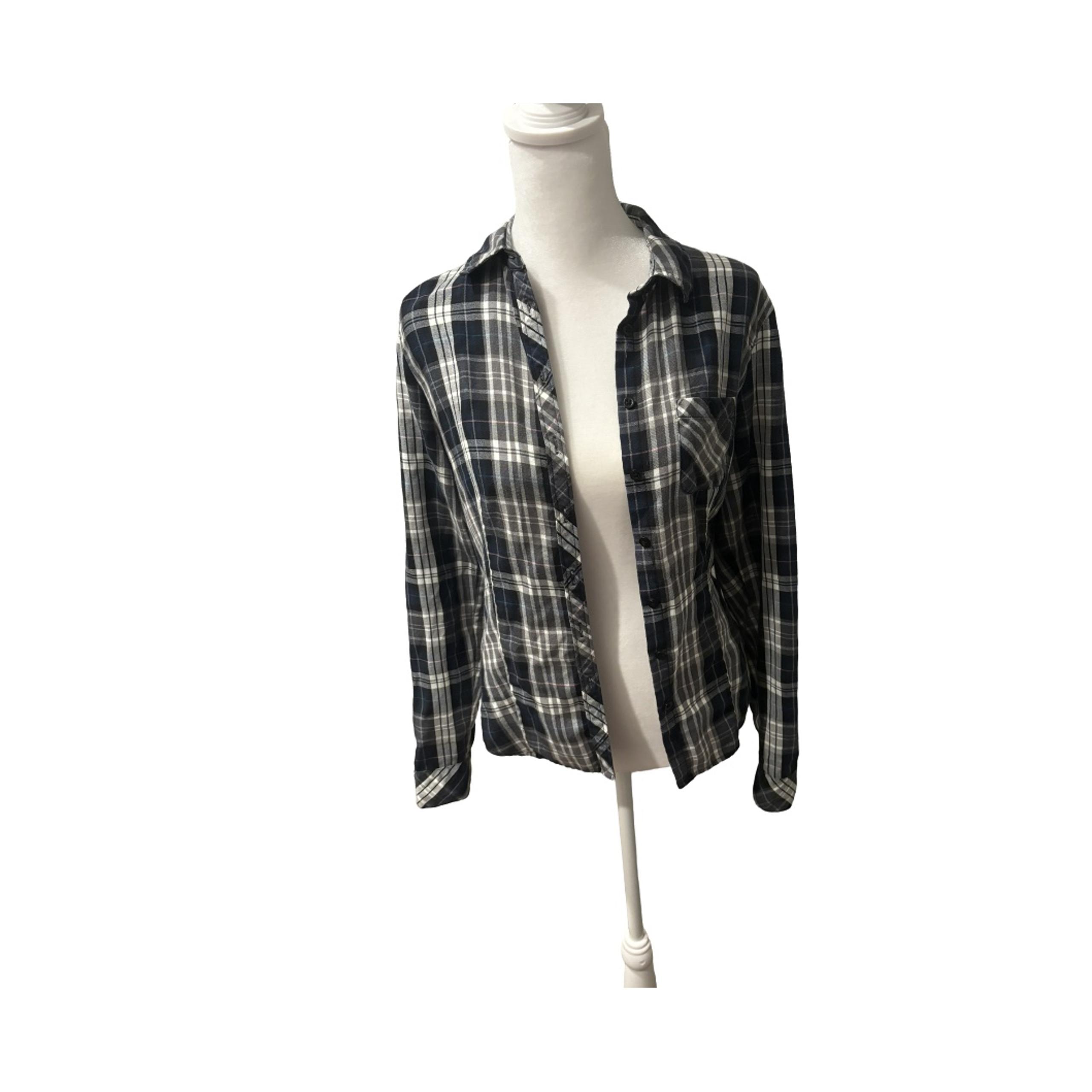 Armani Exchange Flannel Button Down